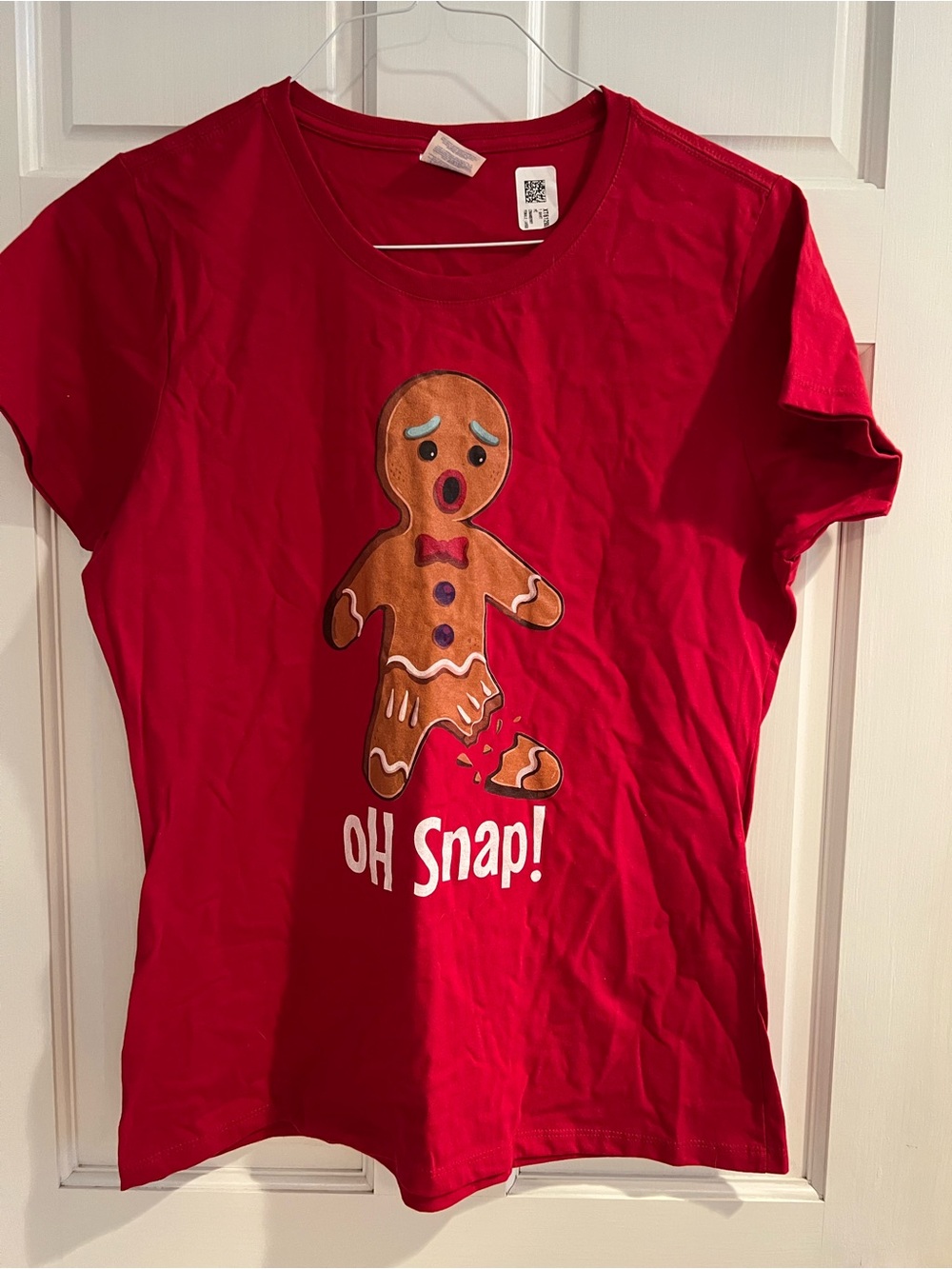 NWT Holiday Gingerbread T-Shirt Size L